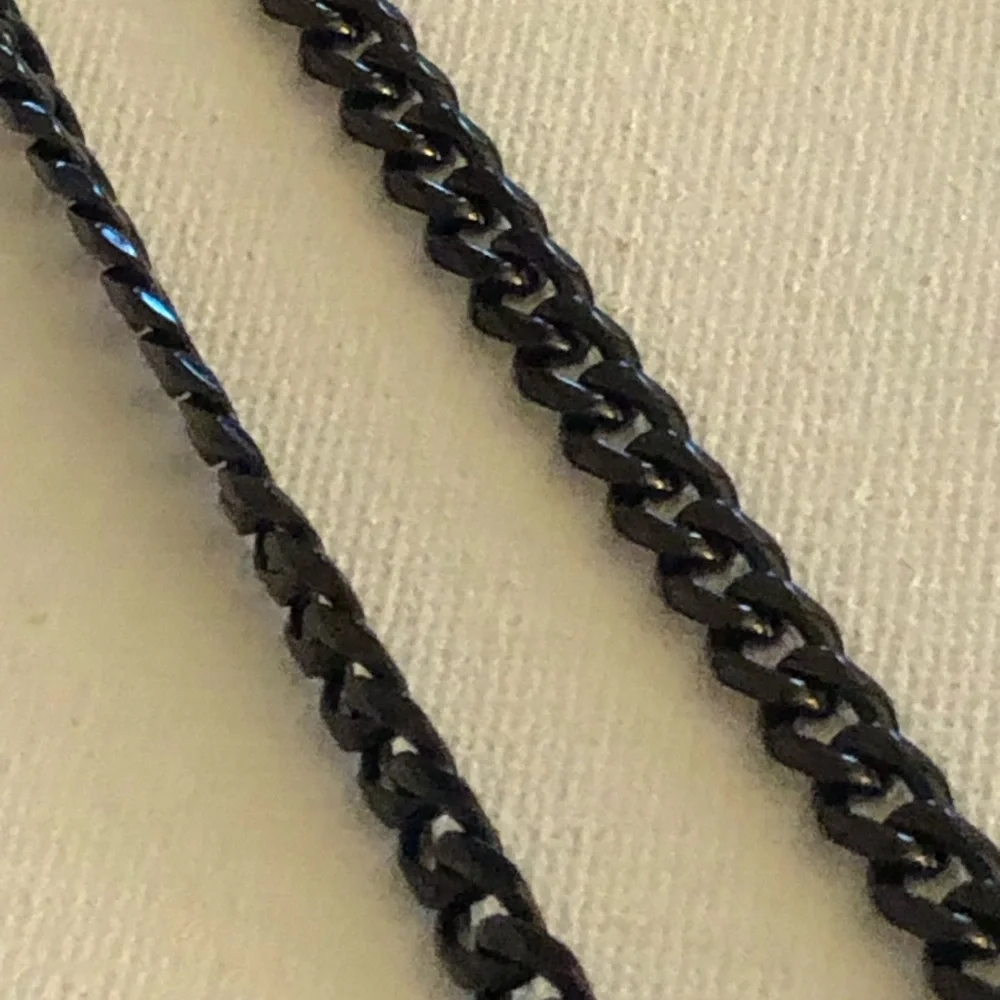 Black Chain Necklace